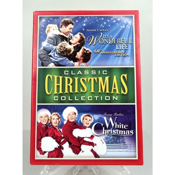 The Classic Christmas Collection DVD: It's A Wonderful Life & White Christmas - Picture 1 of 4